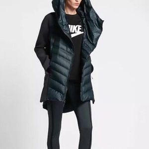Nike aeroloft puffer down jacket